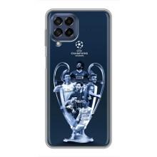 Чехлы для Samsung Galaxy M53 (5G) (M536B) (VPrint) - Футбольные клубы (Кубок ЛЧ)