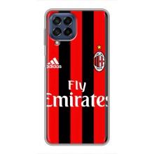 Чехлы для Samsung Galaxy M53 (5G) (M536B) (VPrint) - Футбольные клубы (Milan)