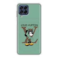 Чохли Луі Вітон для Samsung Galaxy M53 (5G) (M536B) (AlphaPrint - LOUIS VUITTON) – Міккі Маус LV