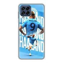 Чехлы с футболистом Ерлинг Холанд для Samsung Galaxy M53 (5G) (M536B) (AlphaPrint) (Erling Haaland)