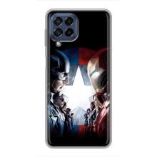 Чехлы с героями Марвел Samsung Galaxy M53 (5G) (M536B) (VPrint)