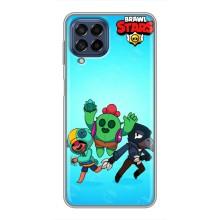 Чехлы Brawl Stars для Samsung Galaxy M53 (5G) (M536B) (AlphaPrint)