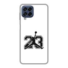 Чехлы для Samsung Galaxy M53 (5G) (M536B) - с картинкой JORDAN (AlphaPrint) (Jordan 23)