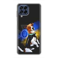 Чехлы с картинкой собаки Патрон для Samsung Galaxy M53 (5G) (M536B) (AlphaPrint) (Патрон собачка)