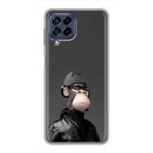 Чохли з Мавпами NFT для Samsung Galaxy M53 (5G) (M536B) (AlphaPrint) (стильна мавпа NFT)
