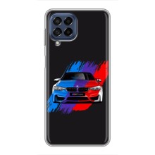Чохол BMW для Самсунг Галаксі М53 (5G) (M536B) (Кольорова БМВ)