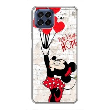 Чехол Disney Mouse Samsung Galaxy M53 (5G) (M536B) (PREMIUMPrint) (Heart Minni)