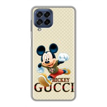 Чехол Disney Mouse Samsung Galaxy M53 (5G) (M536B) (PREMIUMPrint) (Mikki Gucci)