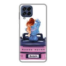 Чехол с печатью для Samsung Galaxy M53 (5G) (M536B) - (Мода) (AlphaPrint) (На машине)