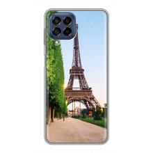Чехол Эйфелева Башня для Samsung Galaxy M53 (5G) (M536B) - (AlphaPrint) (Дорога в Париж)