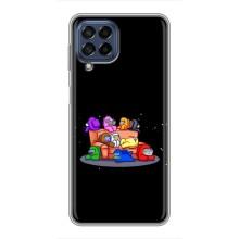 Чехол Амонг Ас для Samsung Galaxy M53 (5G) (M536B) (AlphaPrint) (Амонг-ас)