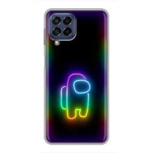 Чехол Амонг Ас для Samsung Galaxy M53 (5G) (M536B) (AlphaPrint) (Яркий скин)
