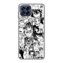 Анимешный чехол для Samsung Galaxy M53 (5G) (M536B) (Ahegao manga)