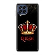 Чехол с Короной Самсунг М53 (5G) - (AlphaPrint) (Корона короля)