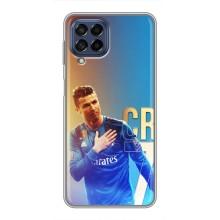 Чехол Криштиану Роналду для Samsung Galaxy M53 (5G) (M536B) (AlphaPrint) (CR7 Real)