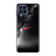 Чехол для Samsung Galaxy M53 (5G) (M536B) - с принтом Найк (AlphaPrint) (Найк красный)