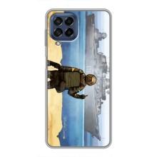 Чехол с принтом (Русский корабль...) для Самсунг Галаксі М53 (5G) (M536B) (AlphaPrint) – Російський корабель