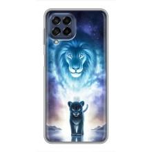 Чохол з картинкою ЛЕВ для Samsung Galaxy M53 (5G) (M536B) (VPrint) (Маленький лев)