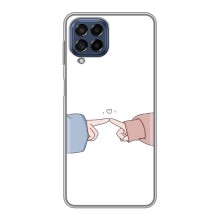 Чехлы на день мамы для Самсунг Галакси М53 (5G) – Руки мамы