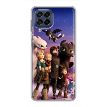 Чехол дракон Беззубик для Samsung Galaxy M53 (5G) (M536B) – Герои дракона
