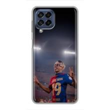 Чехол с футболистом Ламин Ямаль Samsung Galaxy M53 (5G) (M536B) (Ямаль на стадионе)