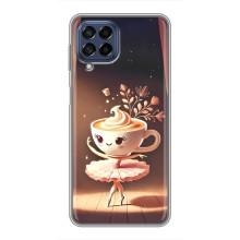 Чехол с мемом Тралалело тралала на Samsung Galaxy M53 (5G) (M536B) (Балерина капучина)