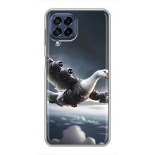Чехол с мемом Тралалело тралала на Samsung Galaxy M53 (5G) (M536B) (Бомбардини гусини)
