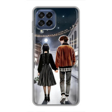 Чохол з дизайном Венздей 2 на Samsung Galaxy M53 (5G) (M536B) – Венздей і Тайлер