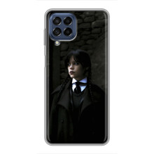 Чохол з дизайном Венздей 2 на Samsung Galaxy M53 (5G) (M536B) – Венздей в костюмі