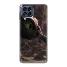 Чехол как приручить дракона на Samsung Galaxy M53 (5G) (M536B) (Сцена з драконом)