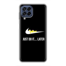 Чохол з логтипом Найк на Samsung Galaxy M53 (5G) (M536B) (Nike just do it)