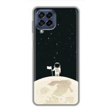 Космические Чехлы для Самсунг М53 (5G) (VPrint) (На луне)
