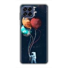 Космические Чехлы для Самсунг М53 (5G) (VPrint) (Планеты шарики)