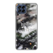 Новогодние, Праздничные Чехлы для Samsung Galaxy M53 (5G) (M536B) - 2024 год (Hello winter)