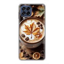 Чохол з унікальним дизайном 'Осінь з кавою' для Samsung Galaxy M53 (5G) (M536B) – Пряна кава