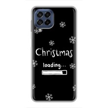 Різдвяні, Святкові Чохли для Самсунг Галаксі М53 (5G) (M536B) (Christmas loading)