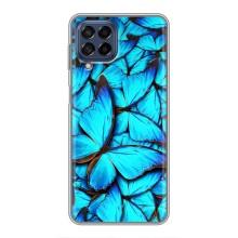 Силіконовий бампер з картинкою звірів для Samsung Galaxy M53 (5G) (M536B) (Крила метеликів)