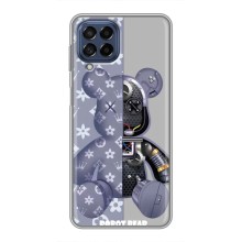 Силіконовий чохол для Samsung Galaxy M53 (5G) (M536B) (Ведмідь Louis Vuitton)