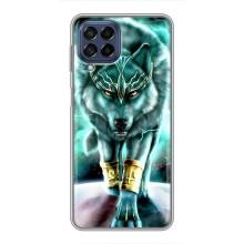 Защитные чехлы для Самсунг М53 (5G) (AlphaPrint) (ХИТ продаж) ВОЛК (Яркий волк)