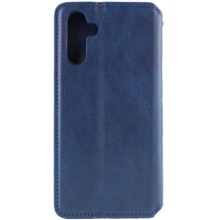 Кожаный чехол книжка GETMAN Cubic (PU) для Samsung Galaxy M54 5G – Синий