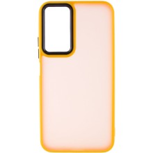 Чехол TPU+PC Lyon Frosted для Samsung Galaxy M54 5G – Orange