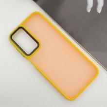 Чохол TPU+PC Lyon Frosted для Samsung Galaxy M54 5G – Помаранчевий