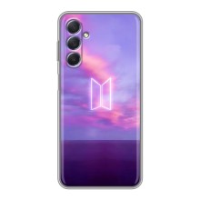 Чехлы BTS для Sansung Galaxy M54 (5G) (AlphaPrint) – BTS логотип