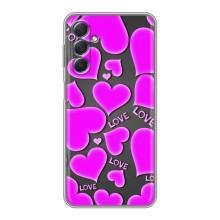 Чехлы для любимой на Самсунг М54 (VPrint) (Pink hearts)