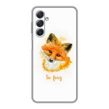 Чехлы с картинкой Лисички для Sansung Galaxy M54 (5G) (VPrint) (Девочка Лиса)
