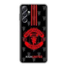 Чехол Манчестер Юнайтед для Самсунг М54 (AlphaPrint) (лого МЮ)
