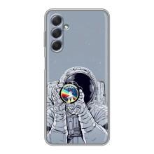 Чехол NASA для Sansung Galaxy M54 (5G) (AlphaPrint) (Космонавт фото)
