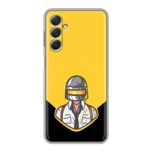 Чехол PUBG для Самсунг М54 (AlphaPrint) (Пабг в шлеме)