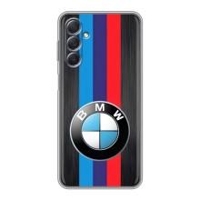 Чехол для Самсунг М54 - с принтом БМВ (AlphaPrint) (Лого BMW)