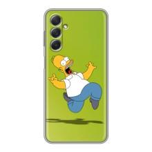 Чехол с Симпсонами для Sansung Galaxy M54 (5G) (VPrint) (Гомер Симпсон)
